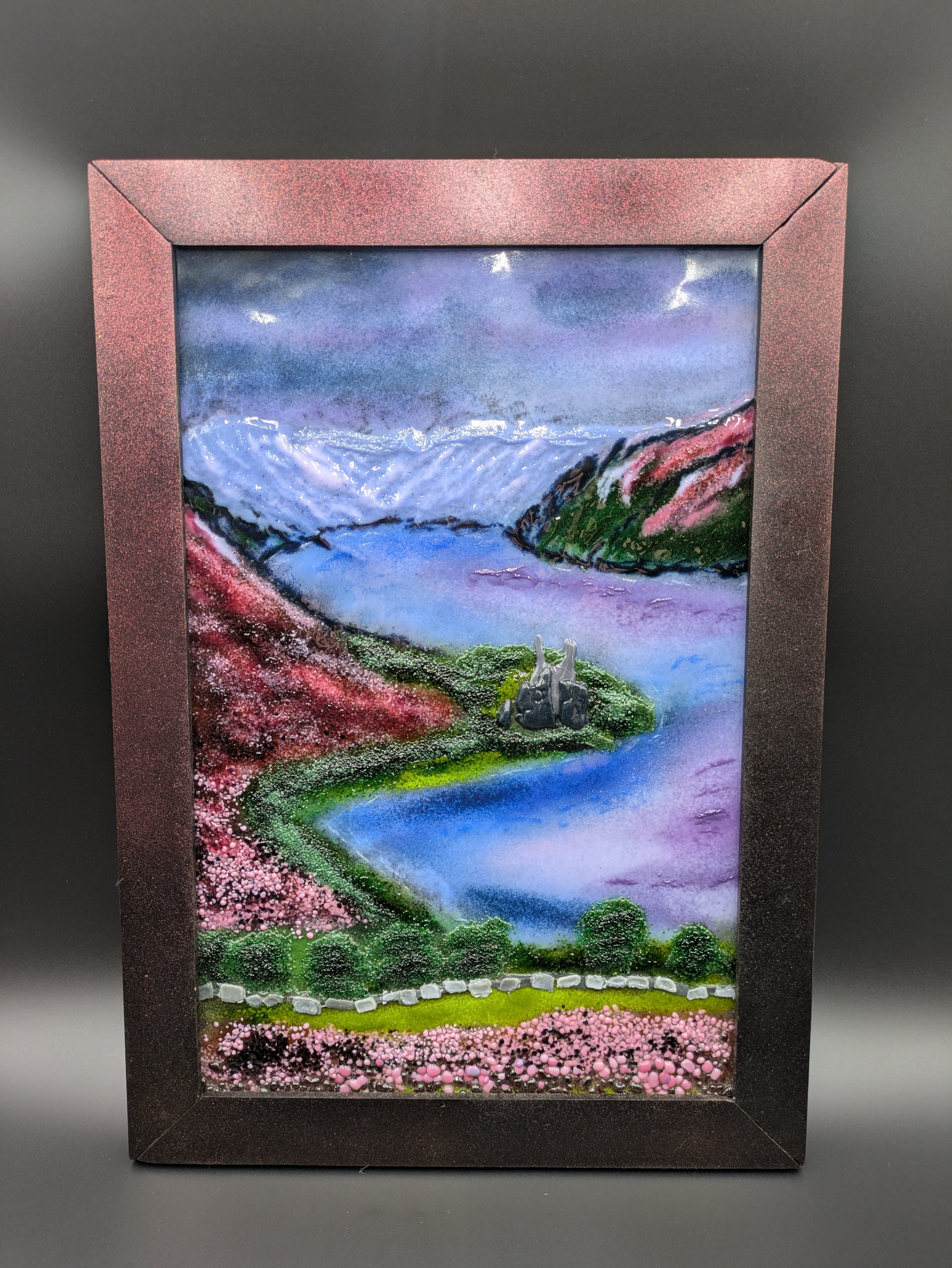 Heather Covered Hills